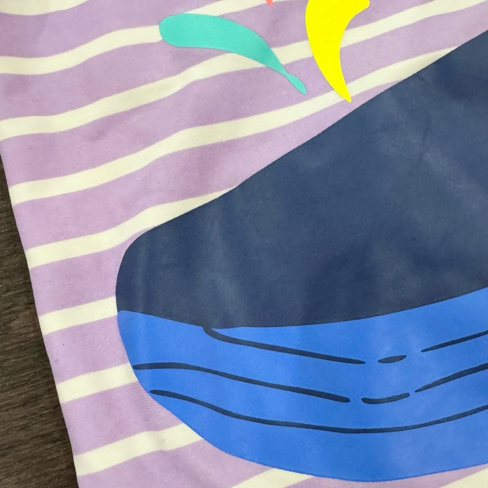 Mini Boden Rashguard Swim Top 6-7Y - Picture 4 of 7